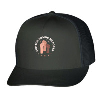 Juntos Somos Mejores   Bilingual Spanish Teacher Melanin T Shirt Trucker Cap | Artistshot