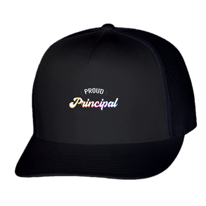 Proud Principal Head Teacher School Headmaster Trucker Cap by metamuffinsart | Artistshot