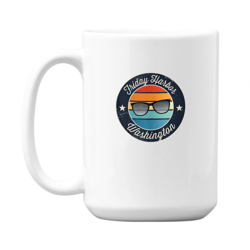 Friday Harbor Washington Souvenir Graphic Tank Top 15 Oz Coffee Mug | Artistshot