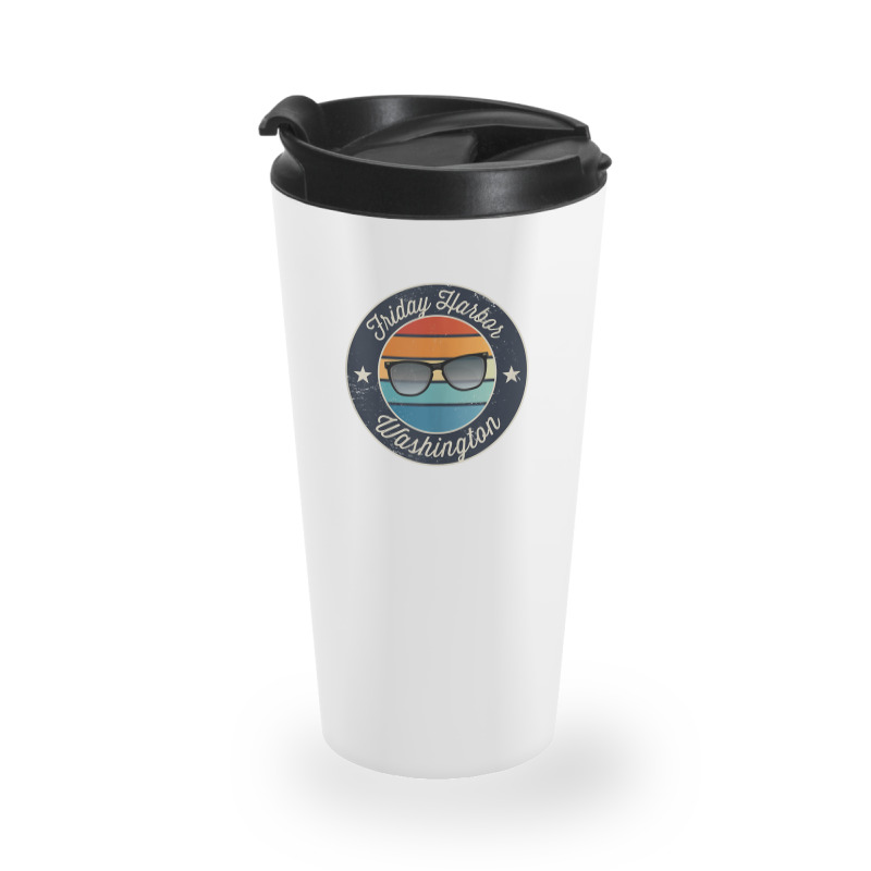 Friday Harbor Washington Souvenir Graphic Tank Top Travel Mug | Artistshot