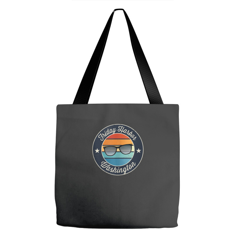 Friday Harbor Washington Souvenir Graphic Tank Top Tote Bags | Artistshot