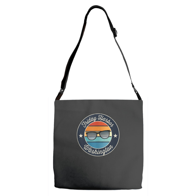 Friday Harbor Washington Souvenir Graphic Tank Top Adjustable Strap Totes | Artistshot