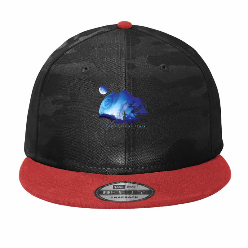 Avatar Na'vi Pandora A World Like No Other T Shirt Camo Snapback | Artistshot