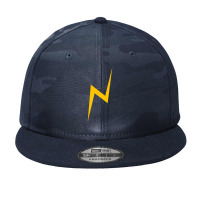 Lightning Bolt (yellow) Camo Snapback | Artistshot