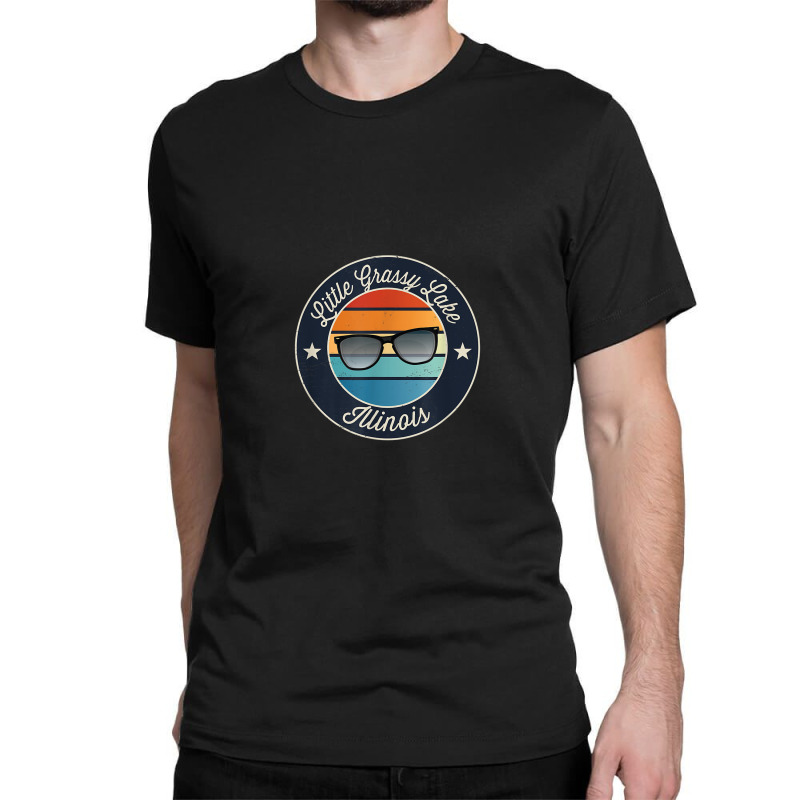 Little Grassy Lake   Illinois Souvenir Classic T-shirt by Vivu991 | Artistshot