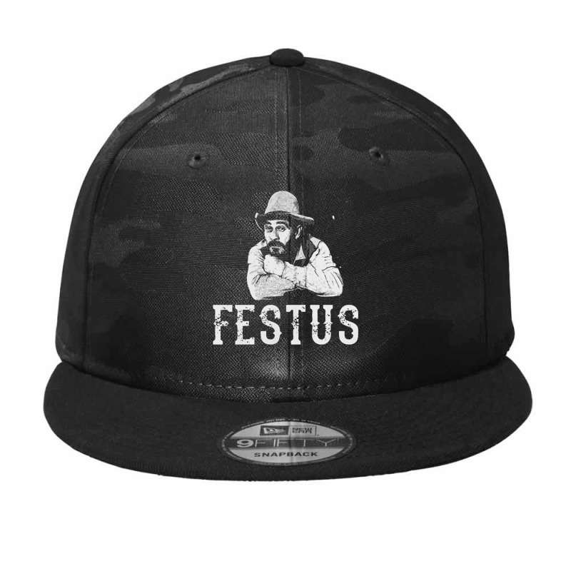 Festus From Gun Smoke Camo Snapback | Artistshot