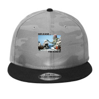 Graphic Picture Ashley Loren Mens Funny Camo Snapback | Artistshot