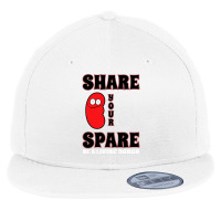 Organ Donation Awareness Share Your Spare Kidney Flat Bill Snapback Cap | Artistshot