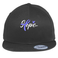 Hope   Esophageal Cancer Suppor  For Esophageal Cancer Premium Flat Bill Snapback Cap | Artistshot