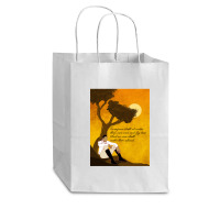 Vine And Fig Tree Artwork Cub Paper Bag - 8 X 4 1/2 X 10 1/4 | Artistshot