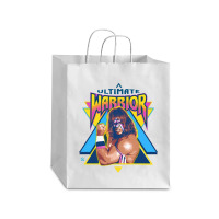 Flexing Ultimate Warrior Debie Paper Bag - 10 X 5 X 13 | Artistshot