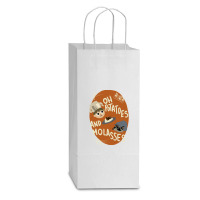 Oh Potatoes And Molasses Double Wine Paper Bag - 6 1/2 X 3 1/2 X 12 3/8 | Artistshot