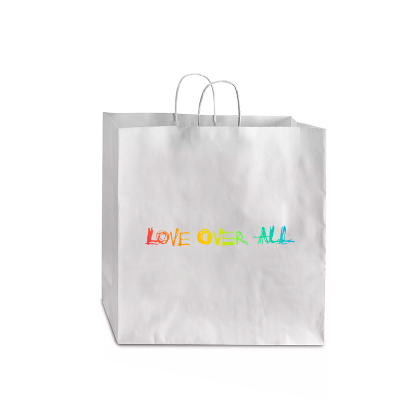 Love Over All Jumbo Paper Bag - 18 X 7 X 18 3/4 | Artistshot