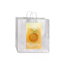 Sunshine Tangerine Jumbo Paper Bag - 18 X 7 X 18 3/4 | Artistshot