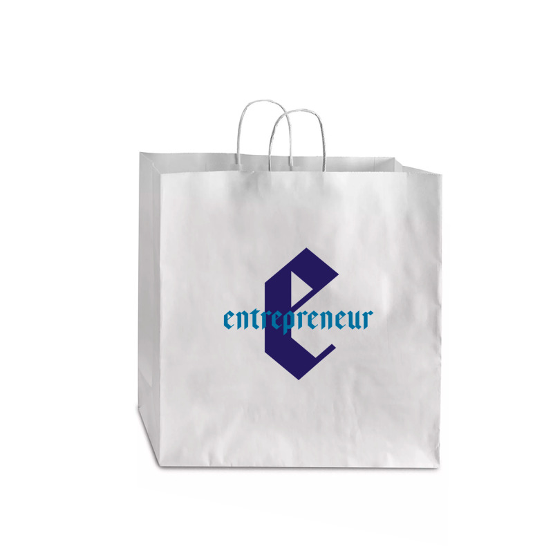 Entrepreneur - For All Business Owners And Start-up Founders Jumbo Paper Bag - 18 X 7 X 18 3/4 | Artistshot