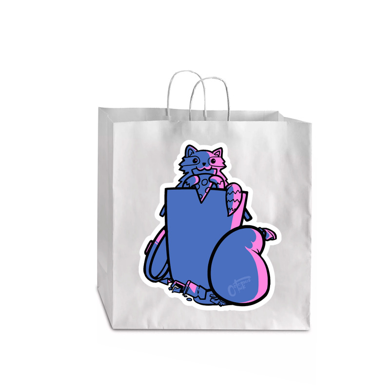 Outlaw The Trash Panda Jumbo Paper Bag - 18 X 7 X 18 3/4 | Artistshot