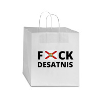 Anti Ron Desantis Star Paper Bag - 13 X 7 X 13 | Artistshot