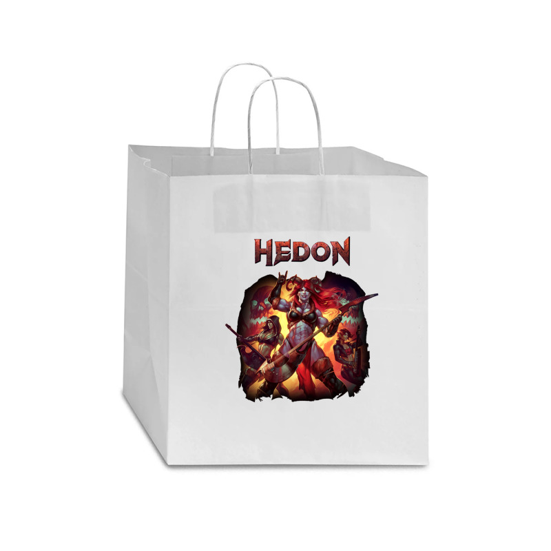 Hedon Album Cover Art (clothing Splash) Star Paper Bag - 13 X 7 X 13 | Artistshot