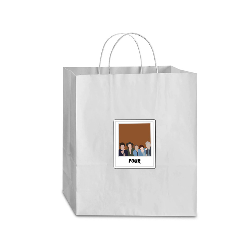 One Direction Four Album Art Traveler Paper Bag -13 X 6 X 15 3/4 | Artistshot