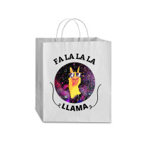 Fa La La La Llama Traveler Paper Bag -13 X 6 X 15 3/4 | Artistshot