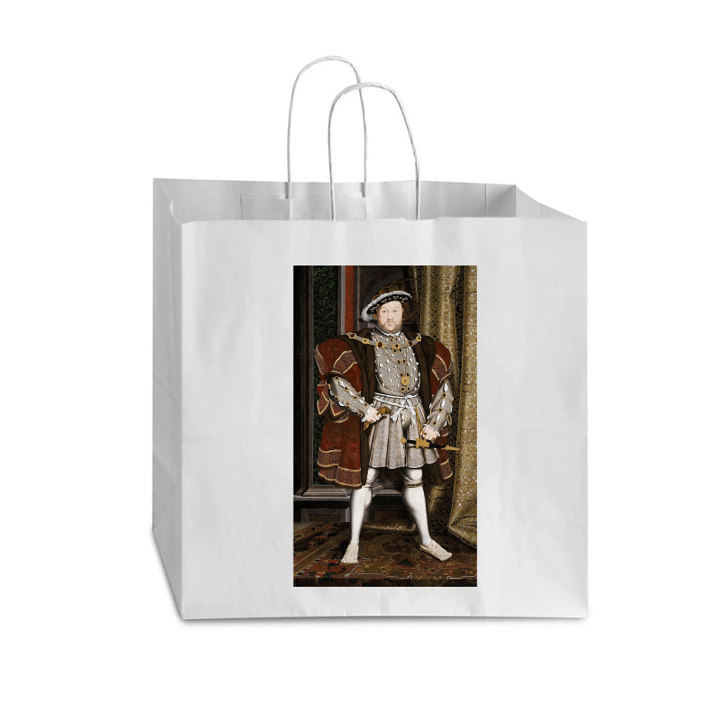 Henryy Viii King Of England Vogue Paper Bag - 16 X 6 X 12 | Artistshot