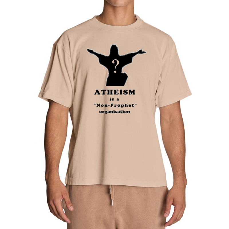 Atheism Is A Non Prophet Organisation Essential Urban Heavy T-shirt by designtopall | Artistshot