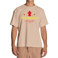 The Hotter You Get The Faster We Come Firefighters' Day Gift Premium Urban Heavy T-shirt | Artistshot