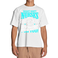 Nurse T  Shirt Nightshift Nurse Novelty Tshirt For Night Shift Nurses Urban Heavy T-shirt | Artistshot