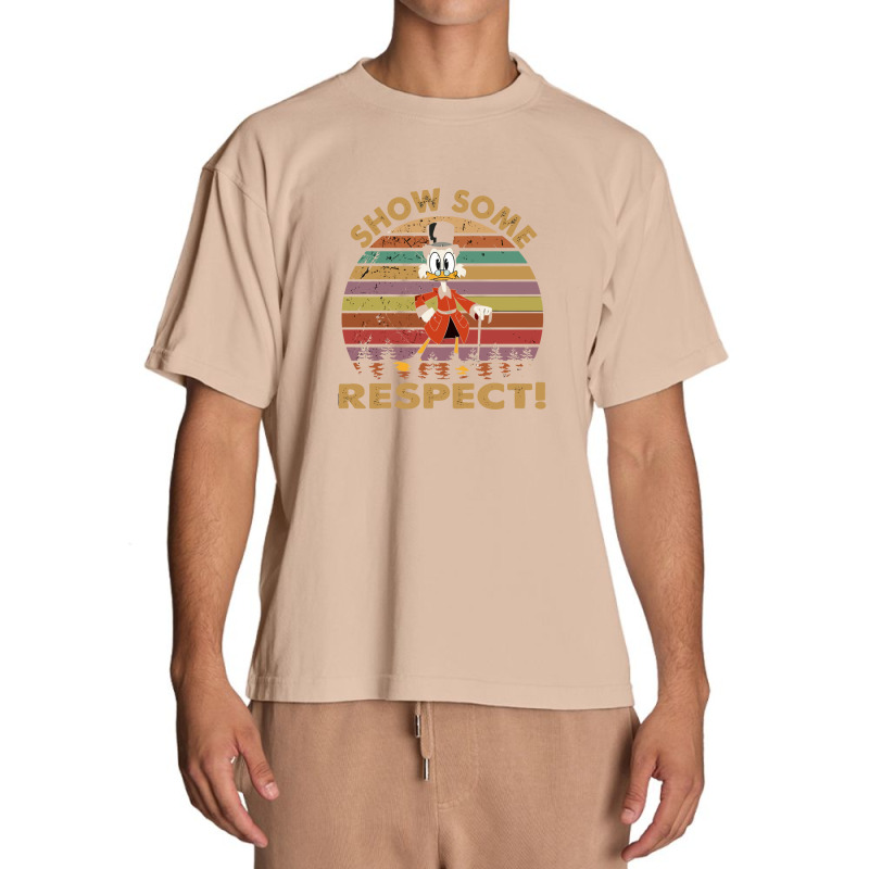 Vintage Some Respect Retro Duck Tales Art Gift For Fans Urban Heavy T-shirt | Artistshot