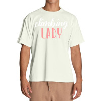 Climbing Lady Climbing Girl T  Shirtclimbing Lady   Climbing Girl T  S Urban Heavy T-shirt | Artistshot