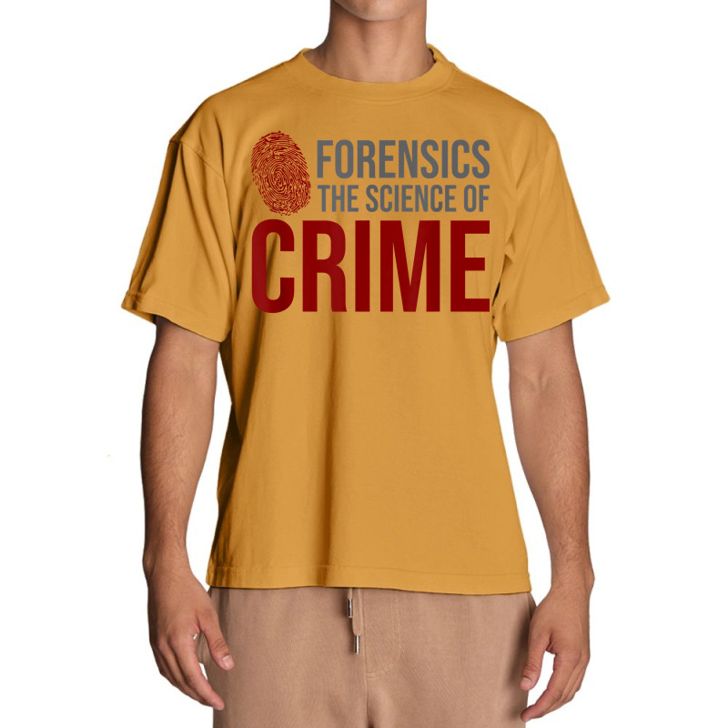 Forensic Science Investigator   Forensic Scientist T Shirt Urban Heavy T-shirt by adam.troare | Artistshot