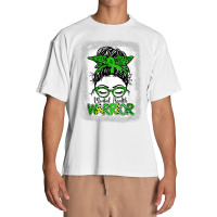 Mental Health Warrior Messy Bun Women Mental Health Matters T Shirt Urban Heavy T-shirt | Artistshot