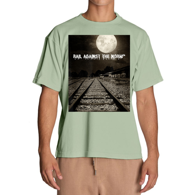 Moon And Rails T Shirt Urban Heavy T-shirt | Artistshot