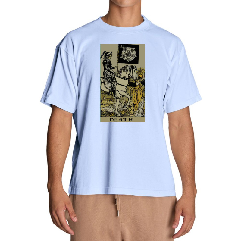 The Death Tarot Card Urban Heavy T-shirt | Artistshot