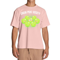 Vegetables T  Shirt Peas   Green Peas Society   Cute Kawaii Vegan Pun Urban Heavy T-shirt | Artistshot