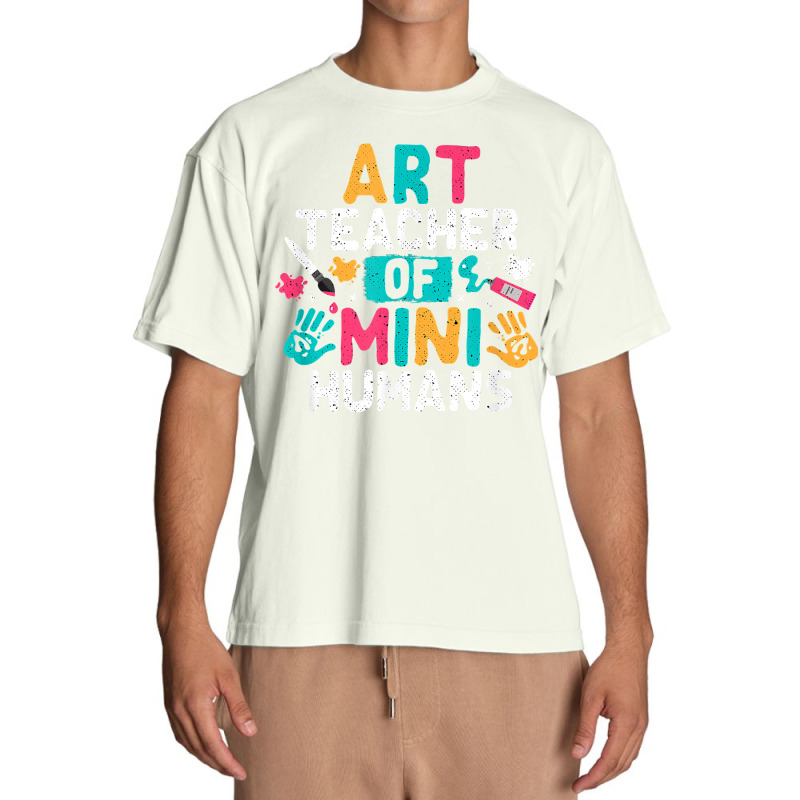 Art Teacher Back To School Artist Arts Major T Shirt Urban Heavy T-shirt by lissuttie | Artistshot