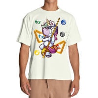 Unicorn Lover Pony Billiard Cue Ball Sports Unicorn 85 Unicorns Urban Heavy T-shirt | Artistshot