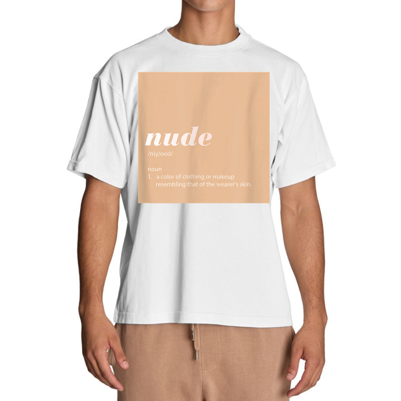 Nude A Skin Color T Shirt Urban Heavy T-shirt | Artistshot