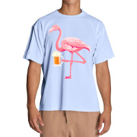 Flamingo T  Shirt Flamingo With Beer Funny T  Shirt Urban Heavy T-shirt | Artistshot