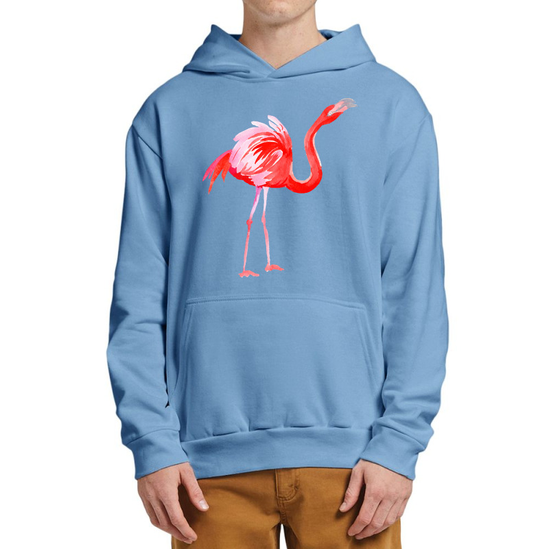 Flamingo T  Shirt Watercolor Exotic Flamingo 03 T  Shirt Urban Pullover Hoodie | Artistshot