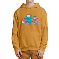 Puzzbot Cardboard Urban Pullover Hoodie | Artistshot