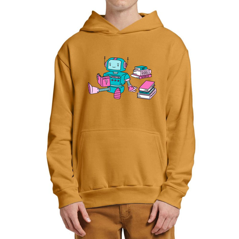 Puzzbot Cardboard Urban Pullover Hoodie by saterseim | Artistshot