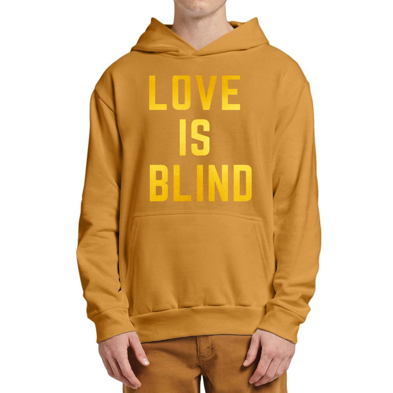 Love Is Blind Classic Urban Pullover Hoodie by Njebrot | Artistshot