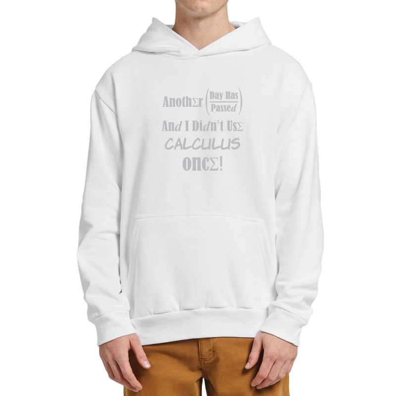 Use Calculus Once Urban Pullover Hoodie | Artistshot