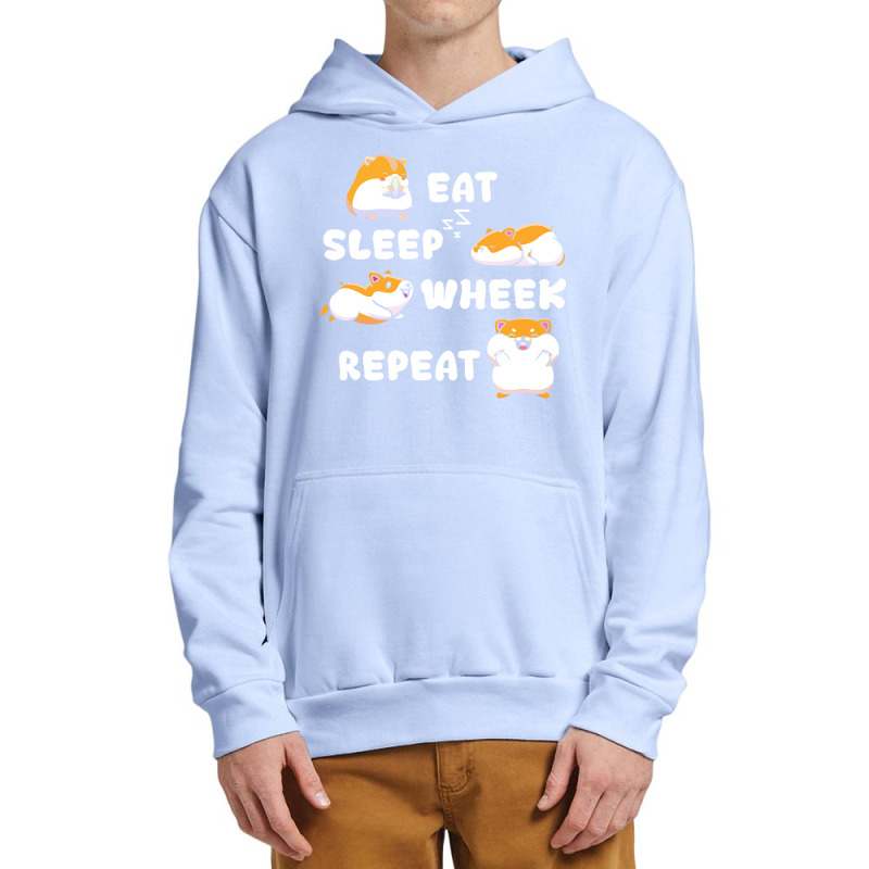 Guinea Pig T  Shirt Eat Sleep Wheek Guinea Pig Rodent Cavies Cavy Pet Urban Pullover Hoodie | Artistshot