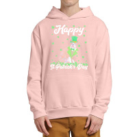 Boston Terrier T  Shirt Happy St. Patrick's Day Boston Terrier T  Shir Urban Pullover Hoodie | Artistshot