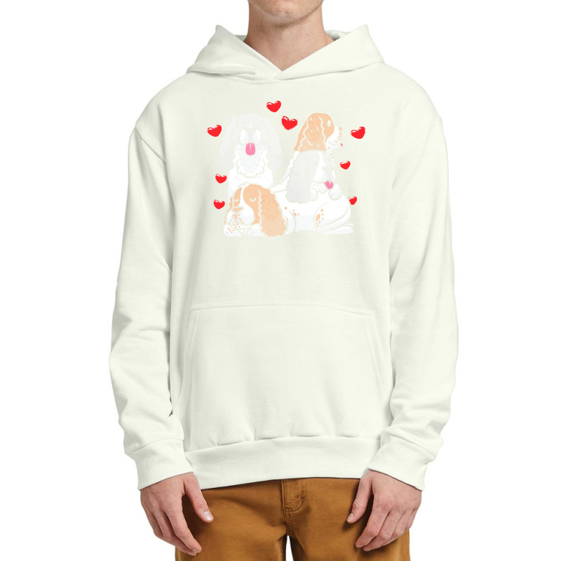 English Springer Spaniel T  Shirt English Springer Spaniel Dog Heart M Urban Pullover Hoodie | Artistshot