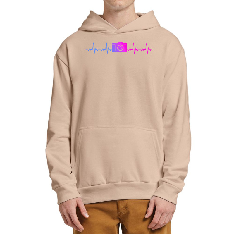 Photographer T  Shirt Camera Photography Heartbeat For Photographers T Urban Pullover Hoodie | Artistshot