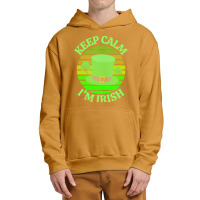 Keep Calm Im Irish T  Shirtkeep Calm I’m Irish T  Shirt (4) Urban Pullover Hoodie | Artistshot