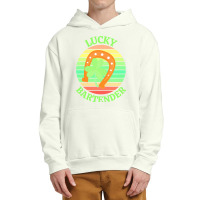 One Lucky Bartender T  Shirtone Lucky Bartender T  Shirt (2) Urban Pullover Hoodie | Artistshot